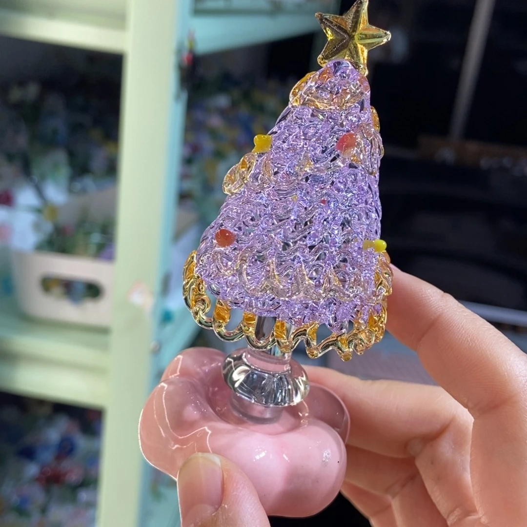 手工艺品琉璃紫金转转