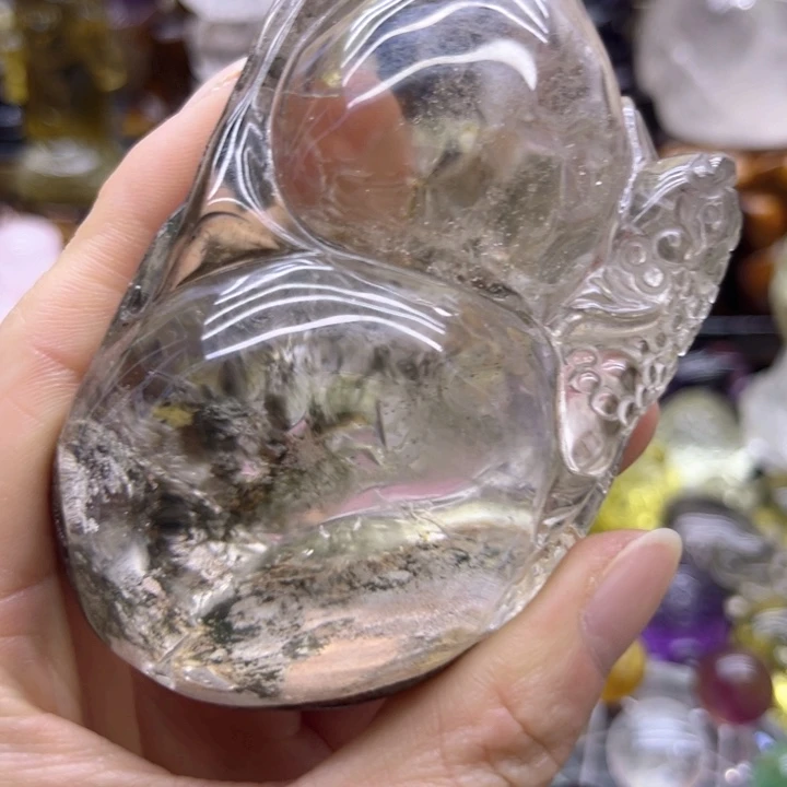 水晶摆件未镶嵌小****乖摆件