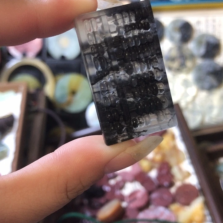 岫玉未镶嵌岫玉挂件