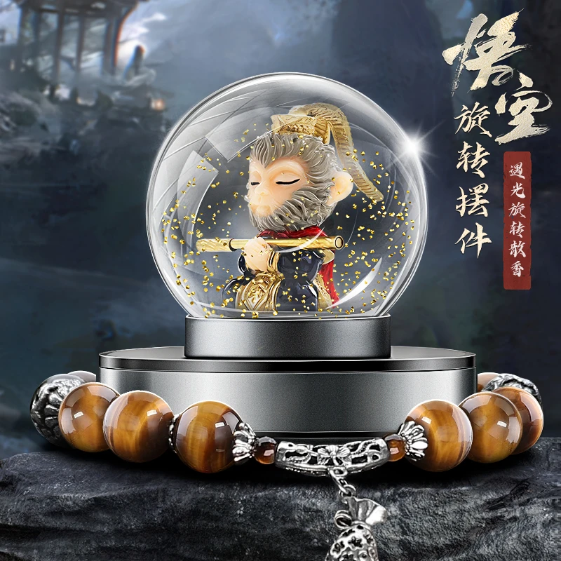 黑神话悟空汽车饰品摆件车内装饰用品大全车载香薰中控台高档男士