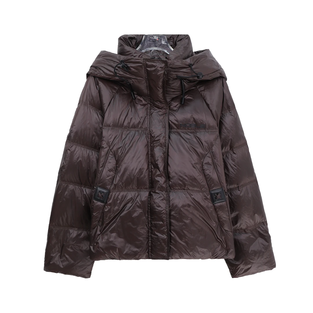 时尚高级感A字百搭连帽休闲短装羽绒服外套U367