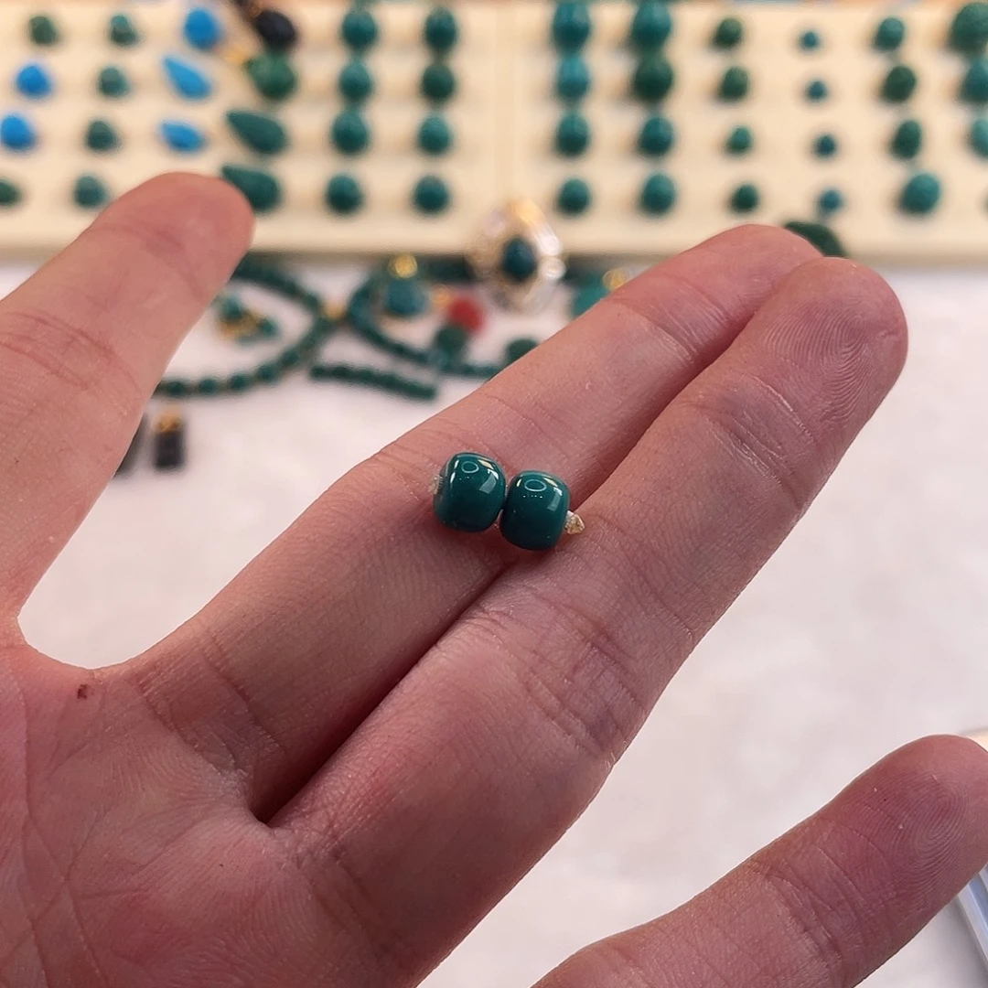 绿松石未镶嵌配饰