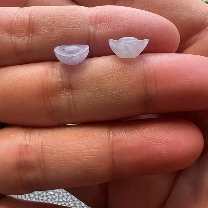 定制翡翠未镶嵌翡翠元宝