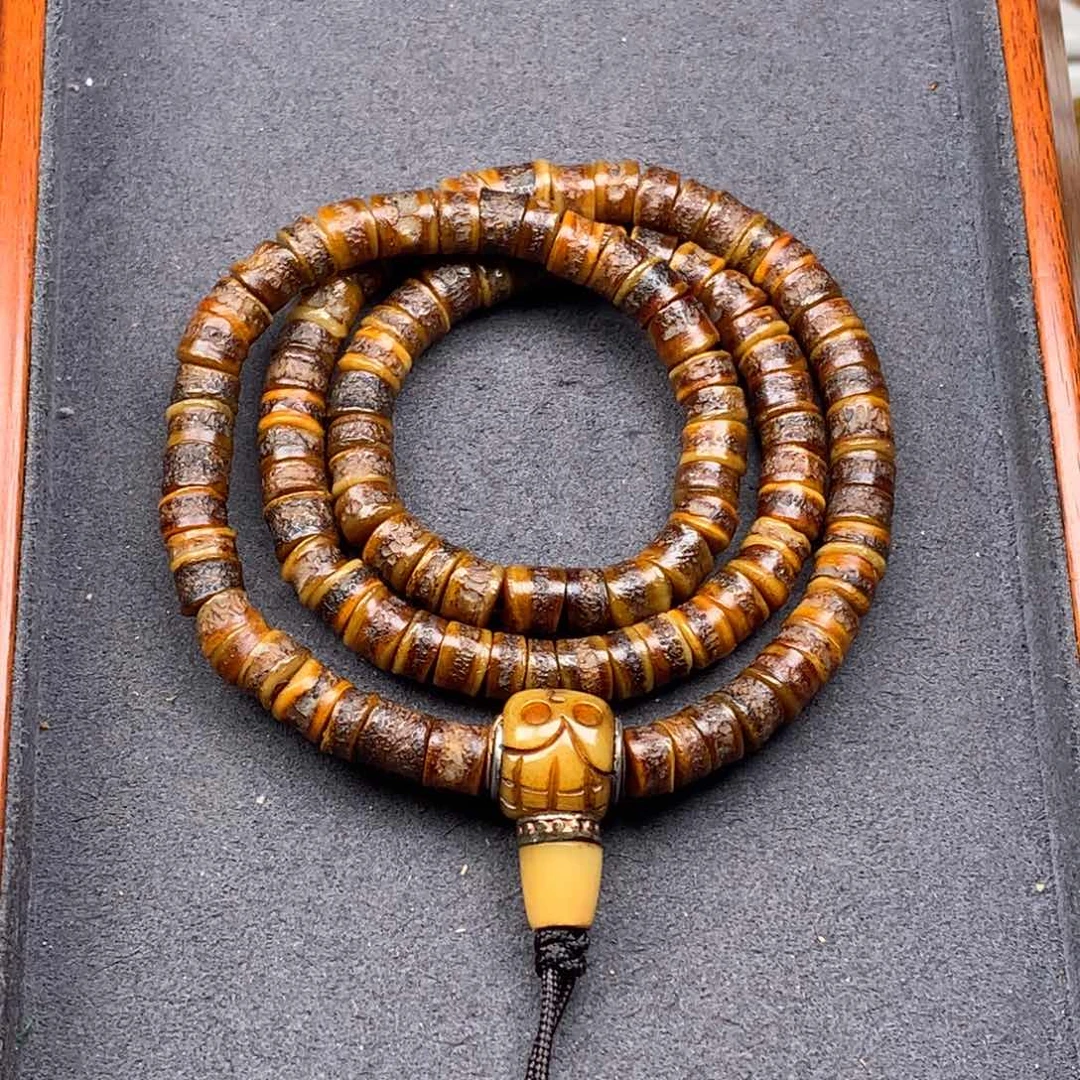 牛骨摆件天天都在盘  7