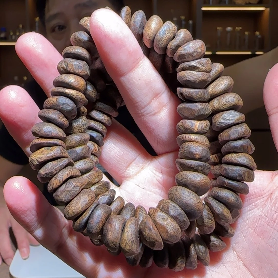 手串沉香单圈母树壳子沉水1.1/19g多样性发一条