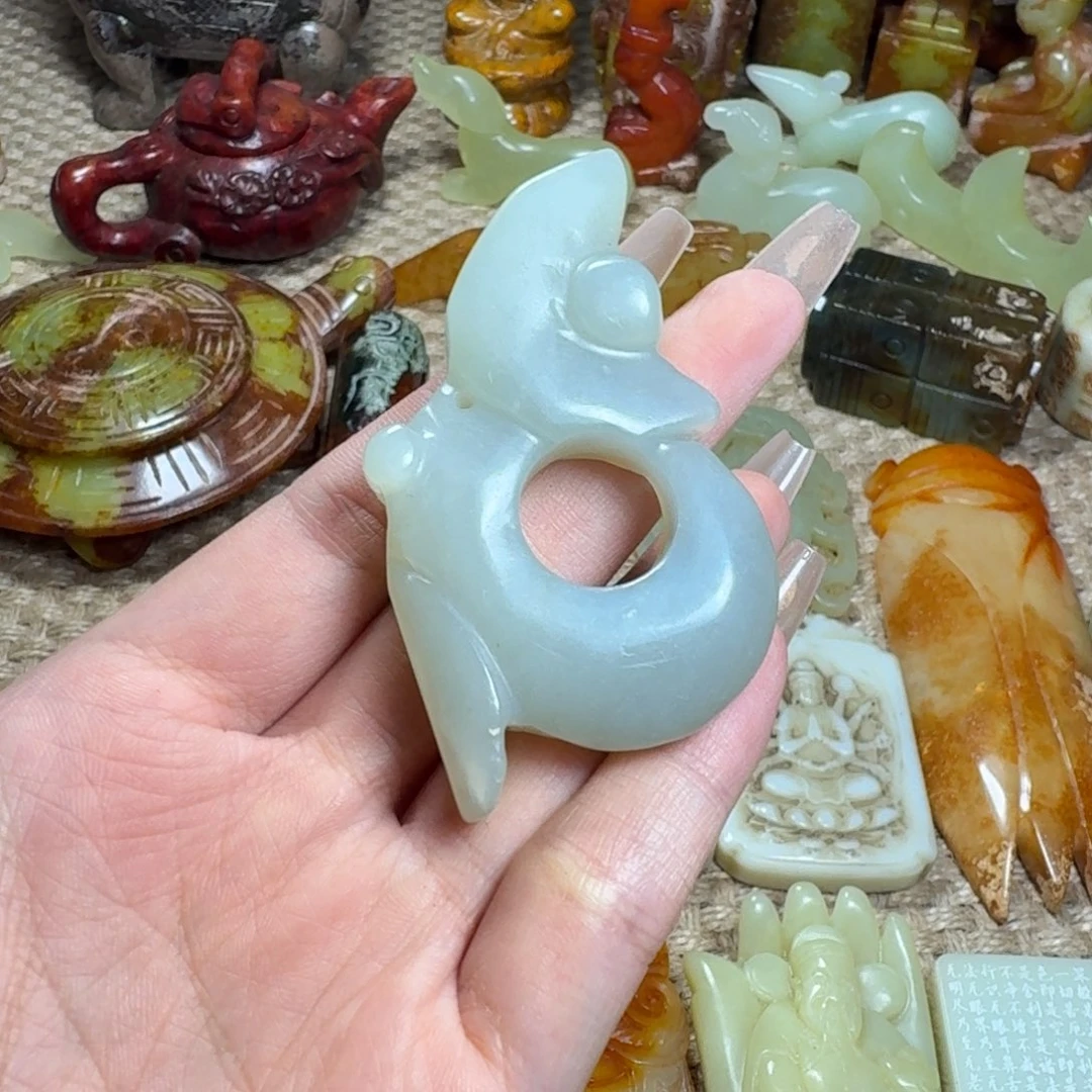 吊坠白玉菩提挂件