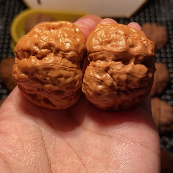 文玩核桃把件矮胖