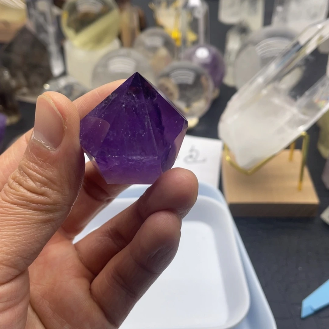 水晶154未镶嵌紫水晶