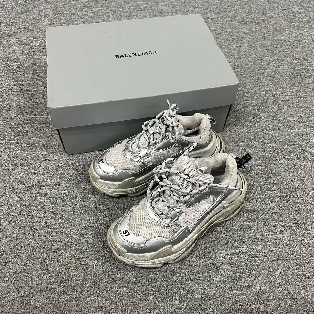 99新 Balenciaga/巴黎世家 巴黎世家老爹鞋37码