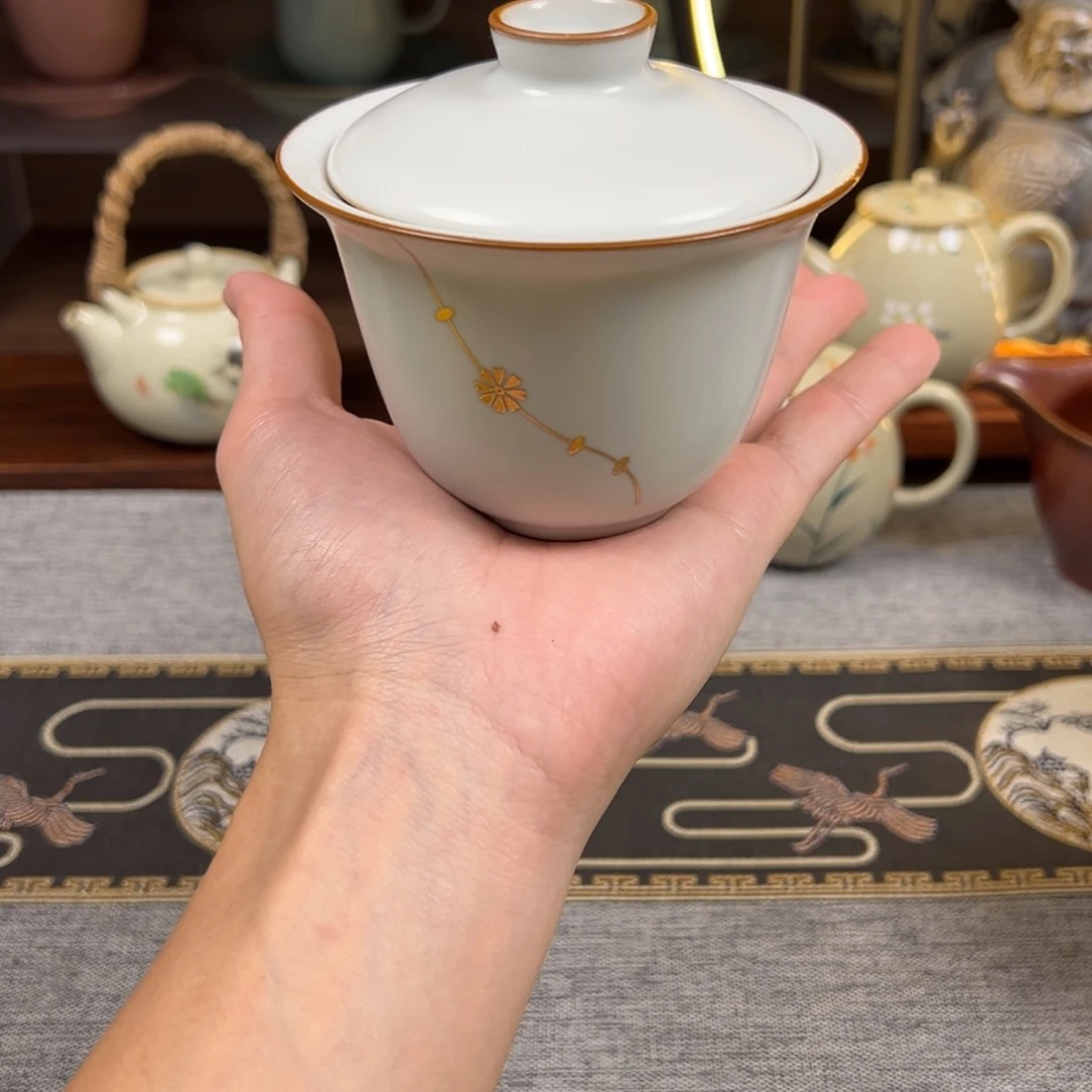 陶瓷茶杯盖碗茶壶