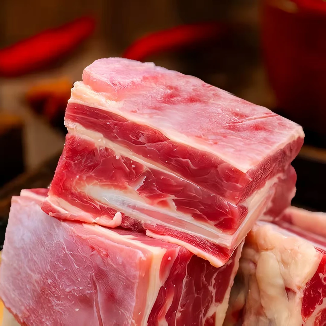 原切牛排【5斤】到手5斤清真精选原切牛肋排 切块炖煮 顺丰包邮 A