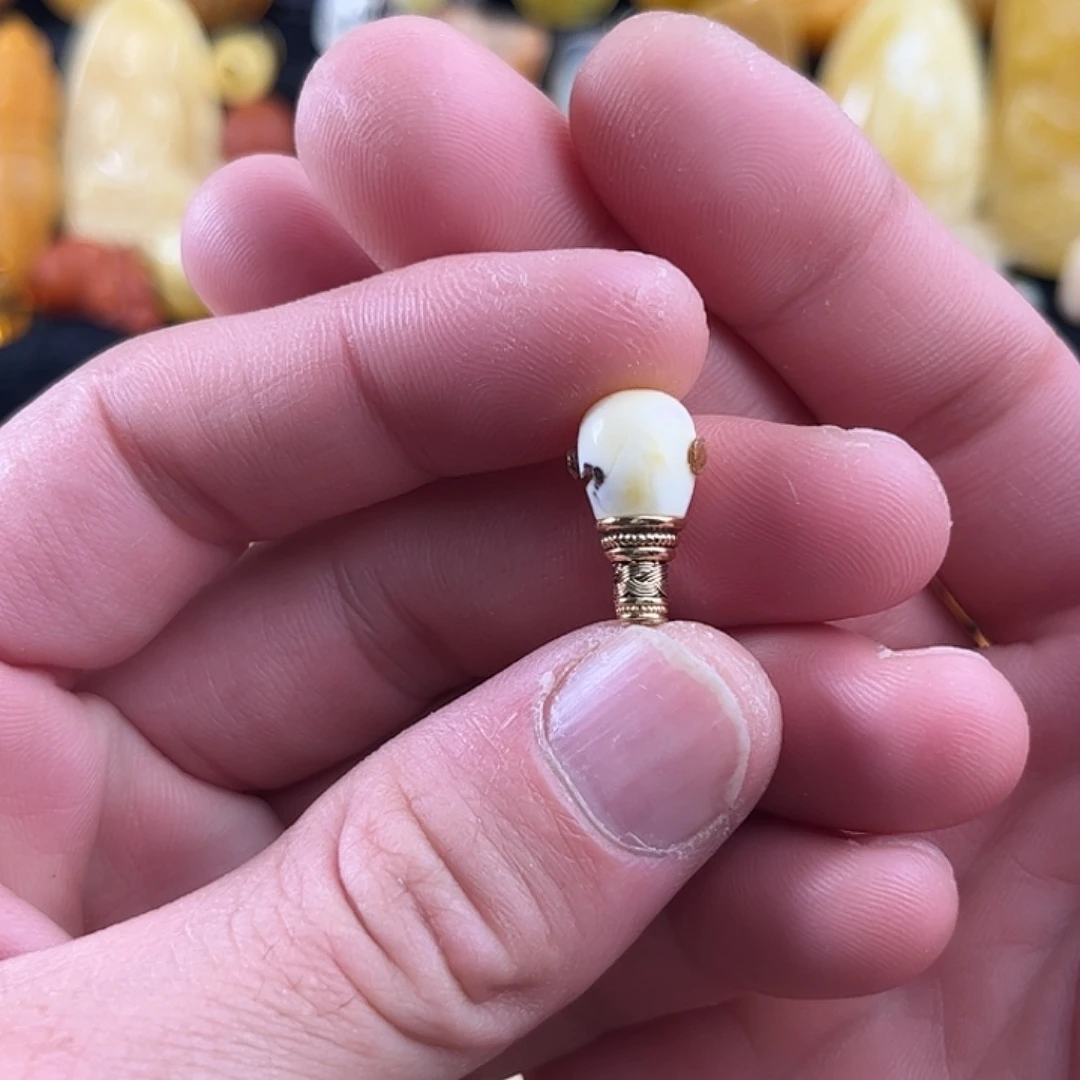 蜜蜡银S925镶嵌珠宝奇石