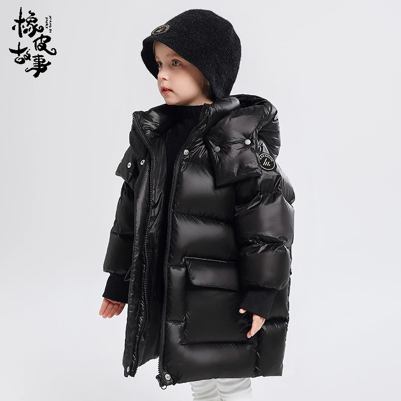孤品橡皮故事儿童羽绒服童装男童女童外套