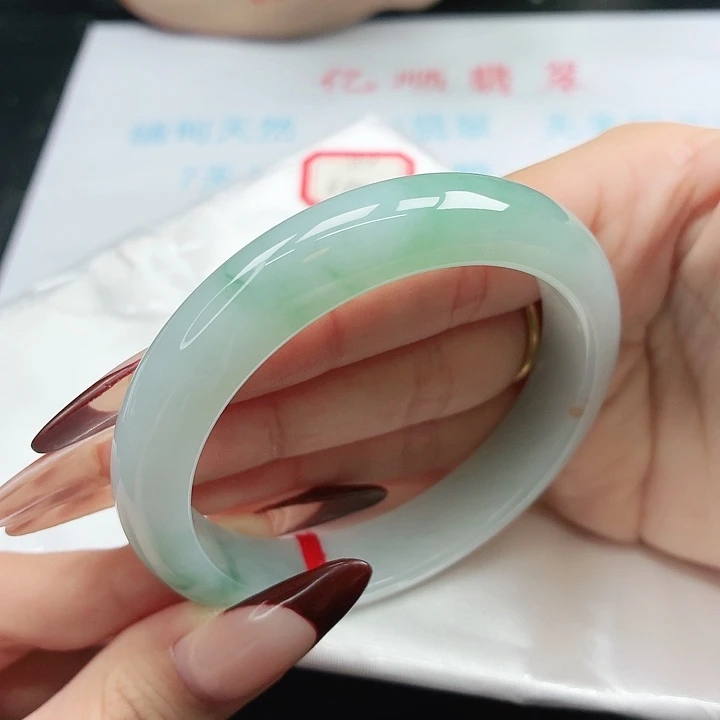 未镶嵌手镯翡翠57-58圈口