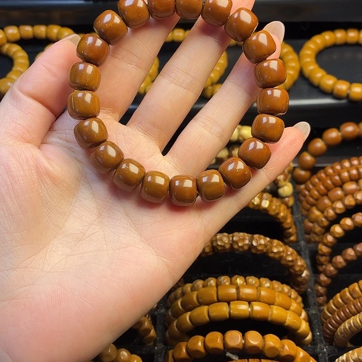 中***欢手串紫金鼠实心鼠老型11.7