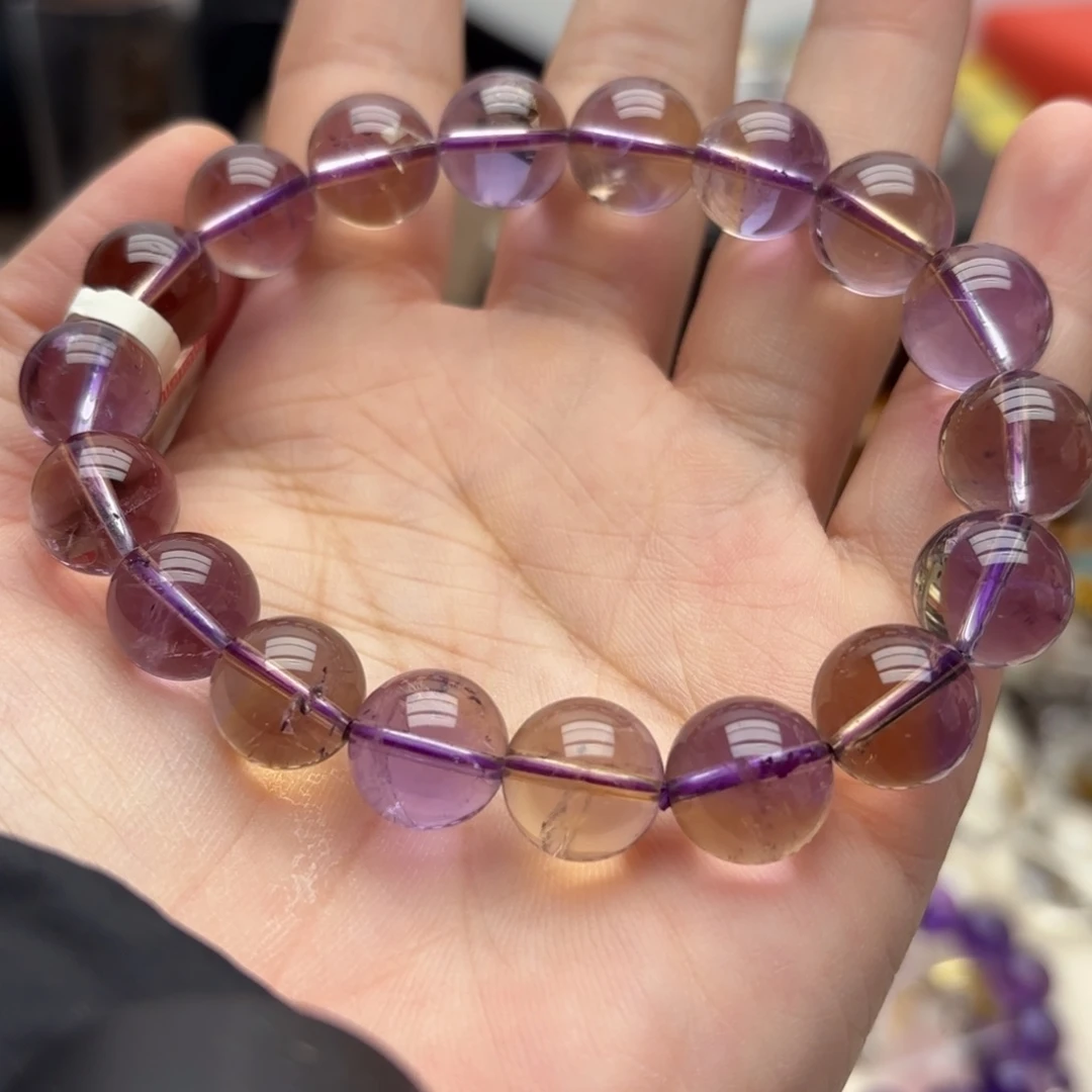 未镶嵌手链水晶紫黄晶