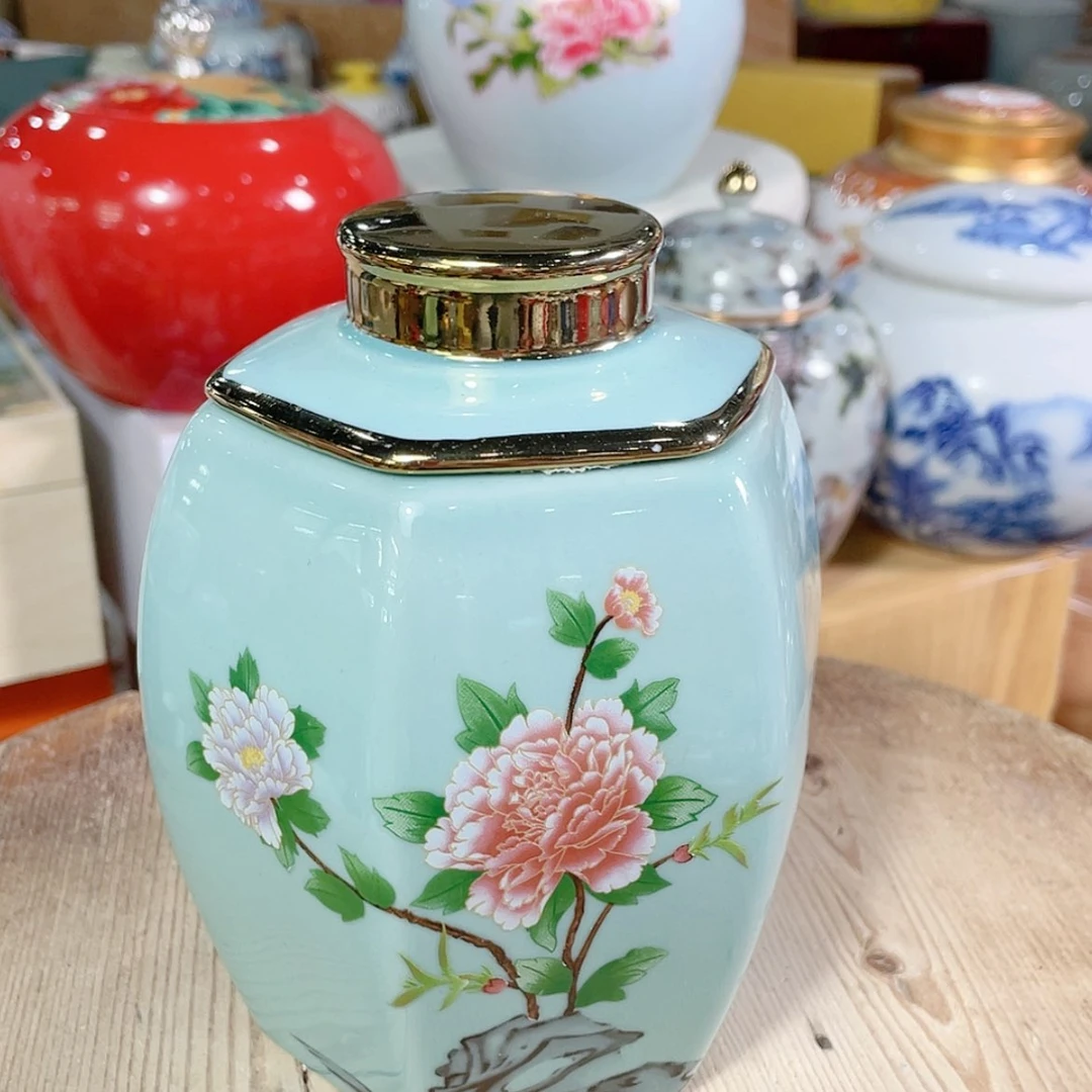 【闪购商品】罐陶瓷茶叶罐密封罐