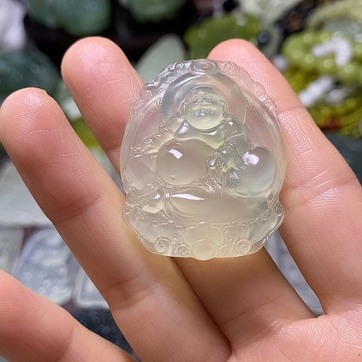 岫玉未镶嵌岫玉挂件