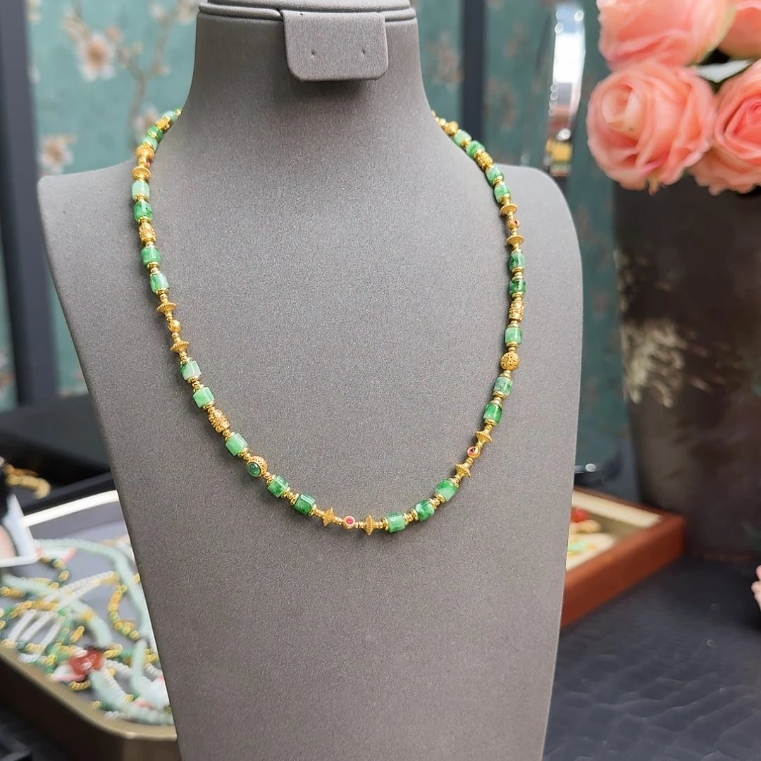 翡翠未镶嵌颈饰原价880 炸福利598