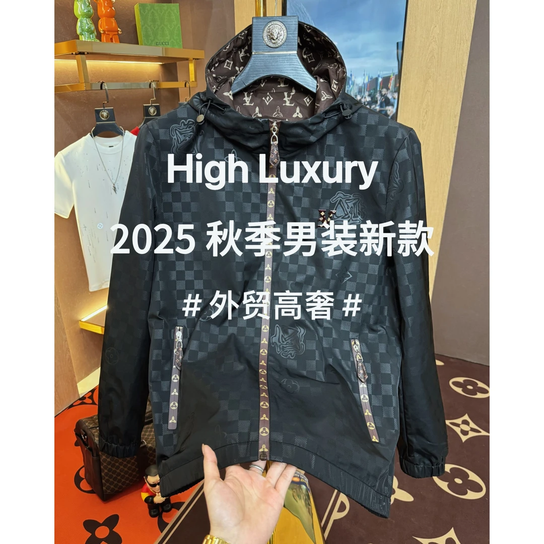 亚太专属2025秋装新品外套夹克连帽款9810男款休闲时尚透气