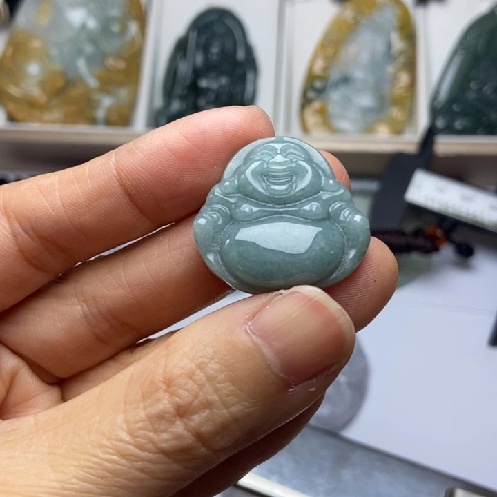 翡翠未镶嵌挂件翡翠