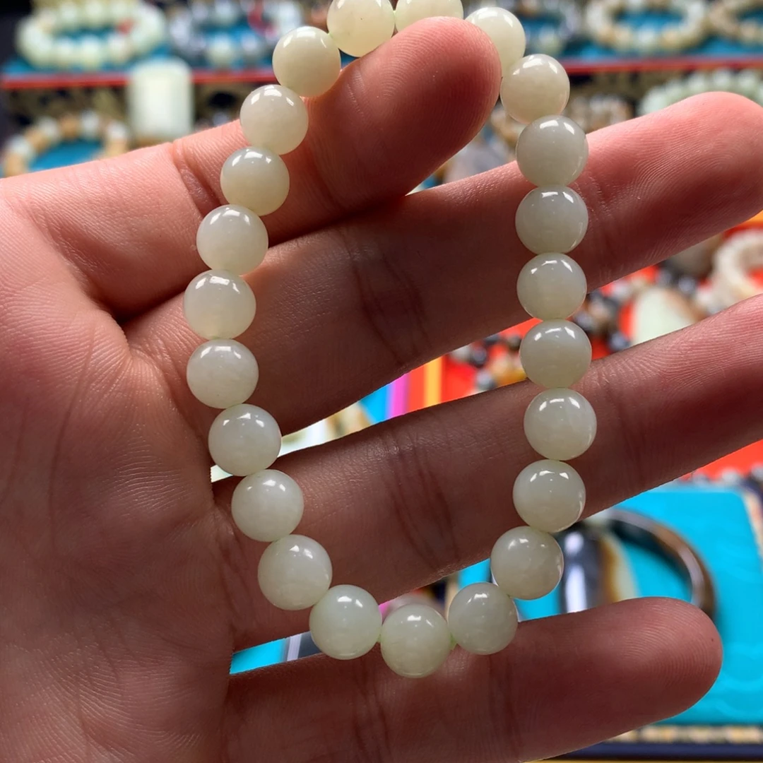 和田玉（糖玉）未镶嵌手链