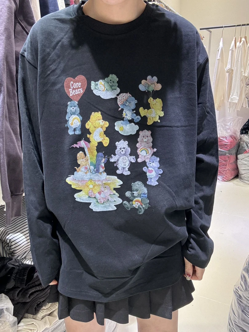 韩版卡通小熊T恤