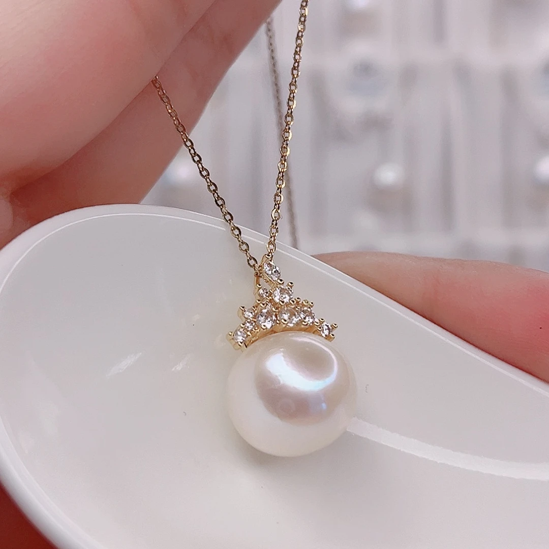 淡水珍珠吊坠(赠链)未镶嵌