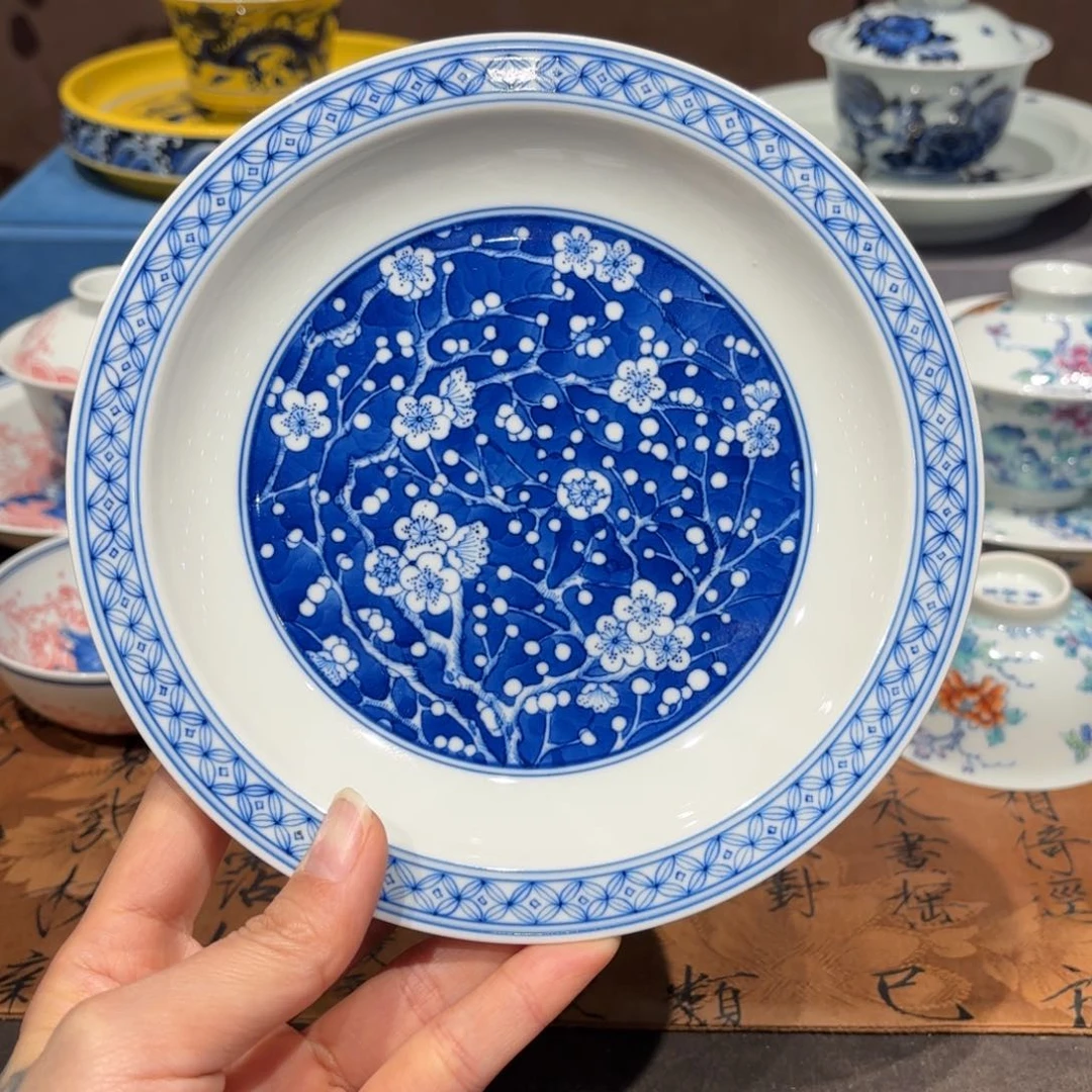 瓷片手工手绘陶瓷茶具