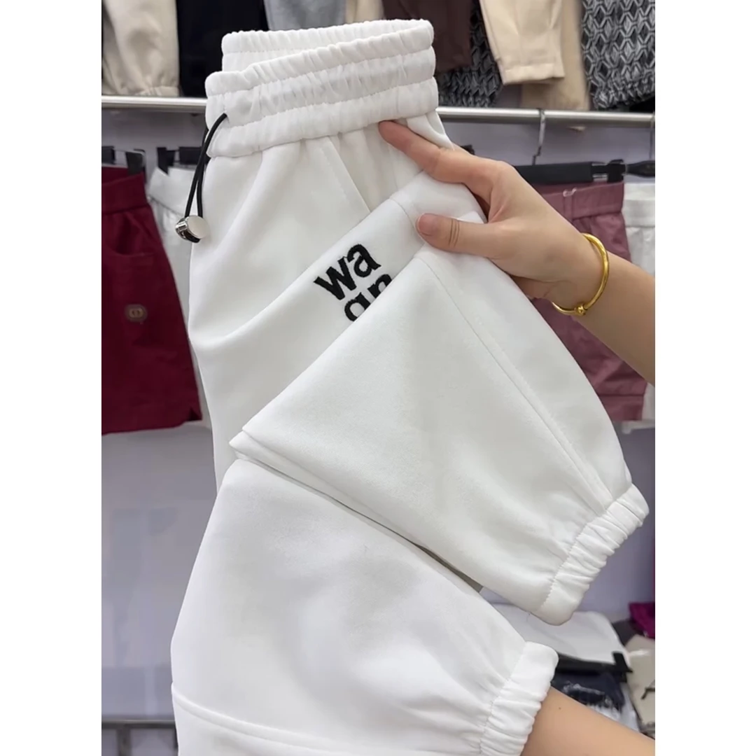 小个子春夏新款休闲女裤洋气百搭哈伦卫裤女（裤长88）