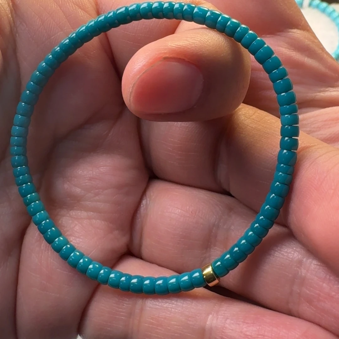 绿松石珠宝奇石未镶嵌哈*3.5m m