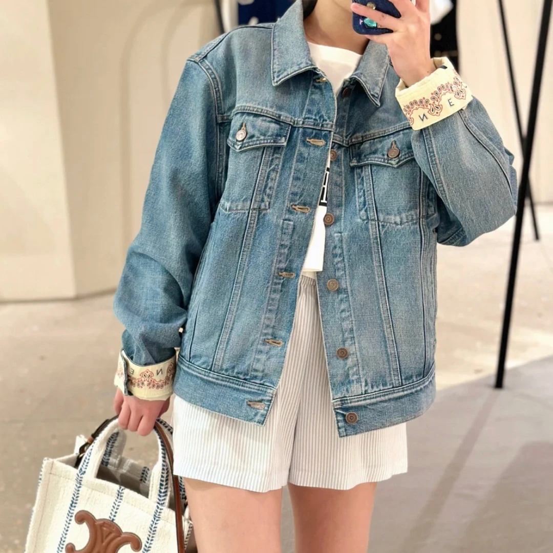 99新 Celine/思琳 牛仔外套 /s码/Xsps9770