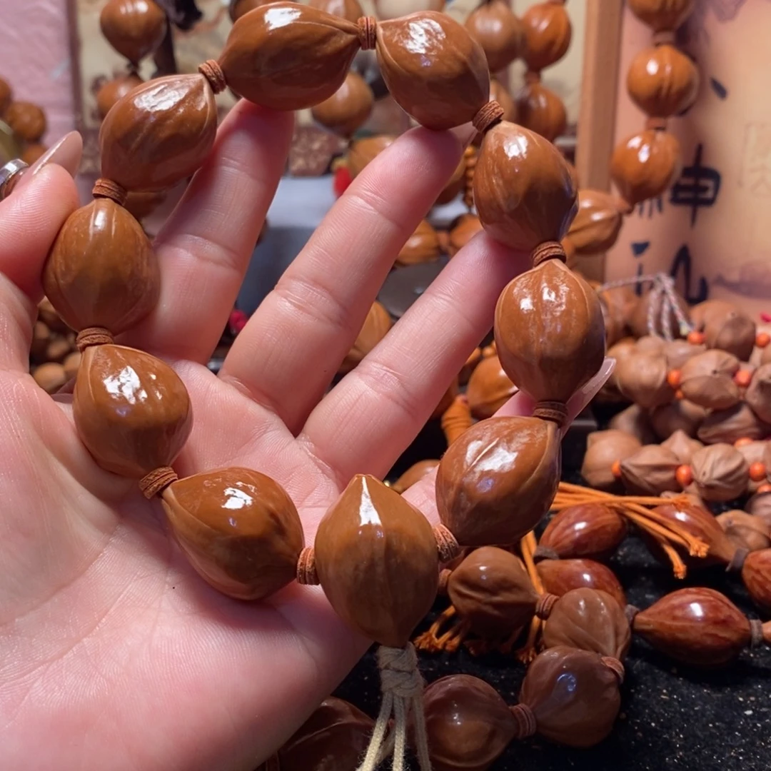 手串/手链橄榄核2.1三面佛鸡血红