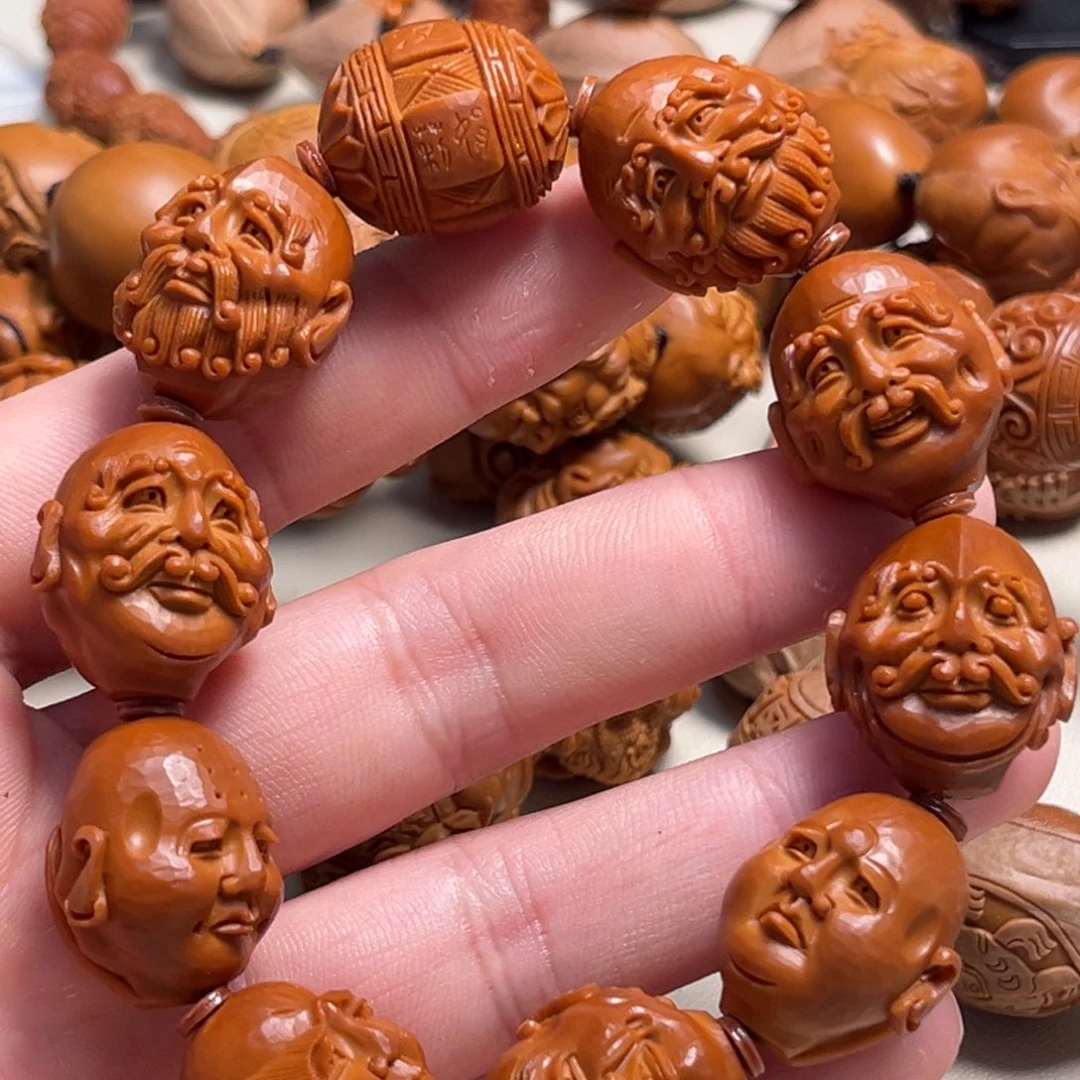 橄榄核吊坠乌****机十八罗汉