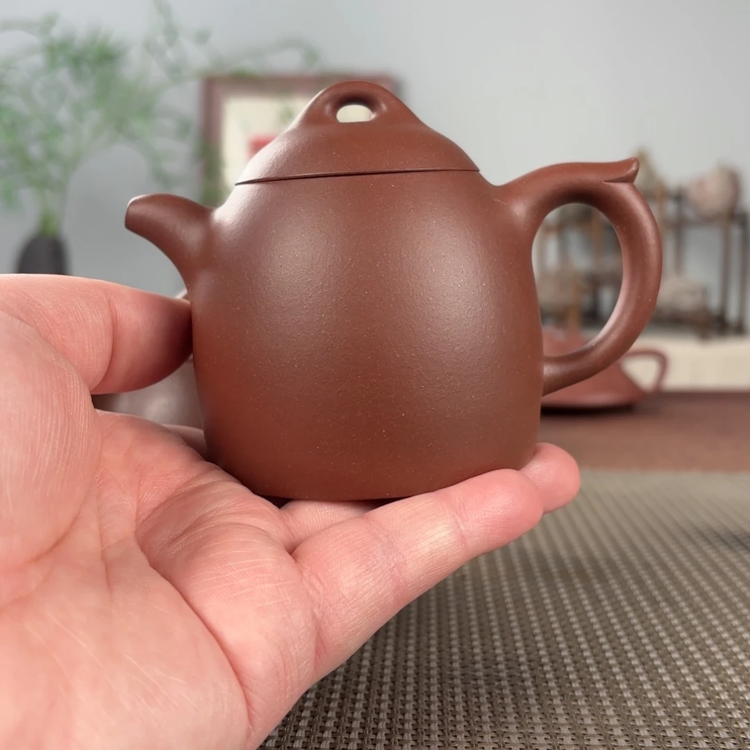 紫砂茶壶黄龙山原矿紫砂壶200