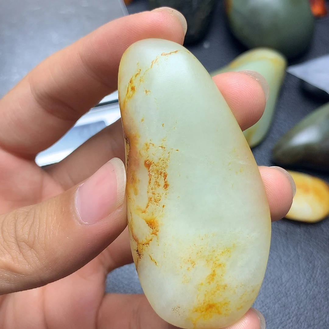 和田玉未镶嵌摆件