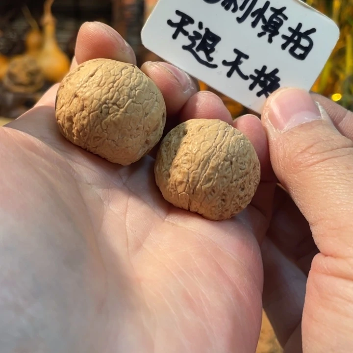 ****奇文玩核桃把件编号98