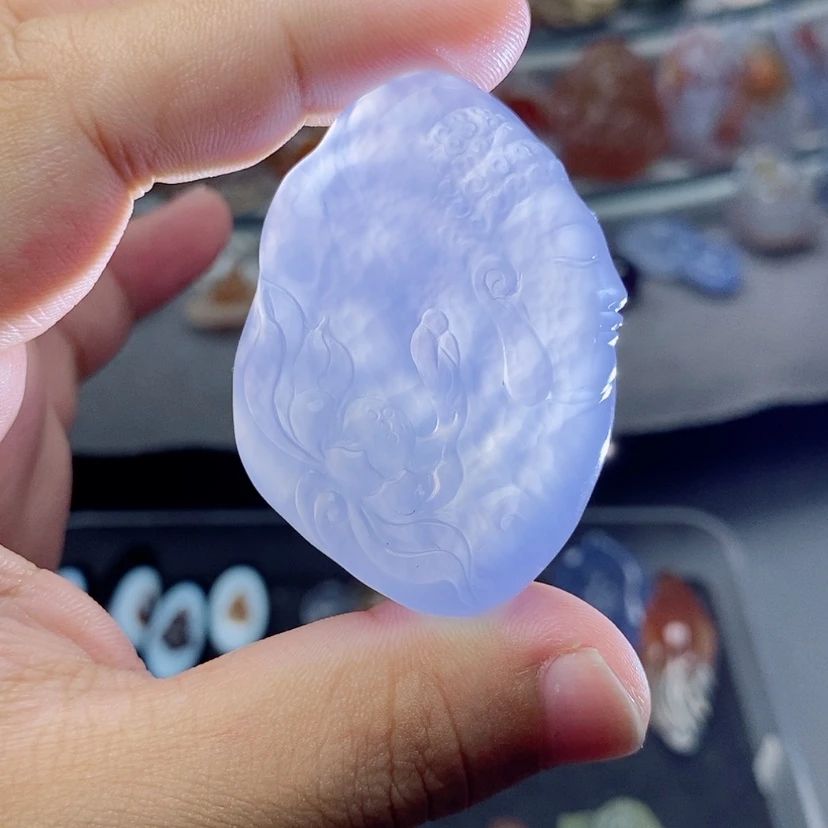 【闪购商品】未镶嵌吊坠定制玛瑙