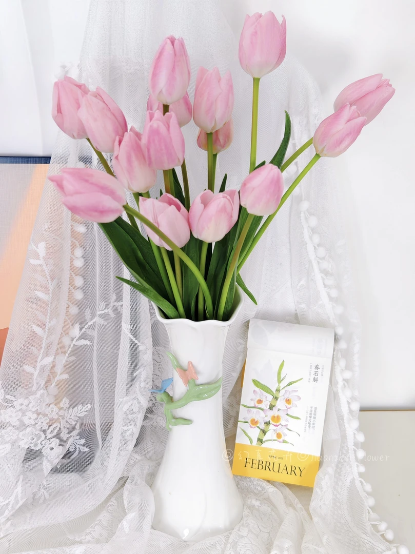 「 粉紫郁金香 春日限定仙女花 」