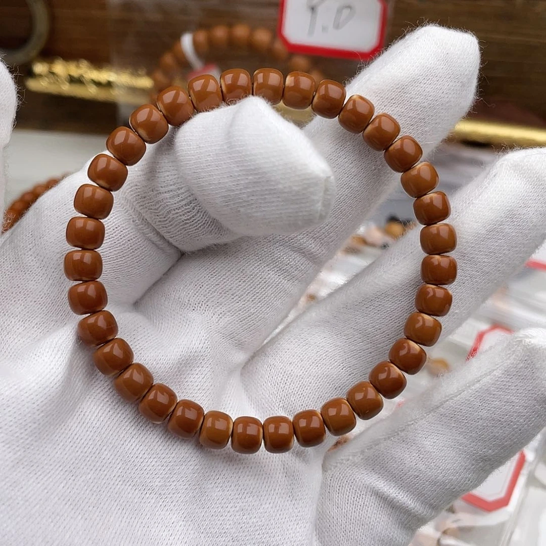 橄榄核手串老挝核核尖手串