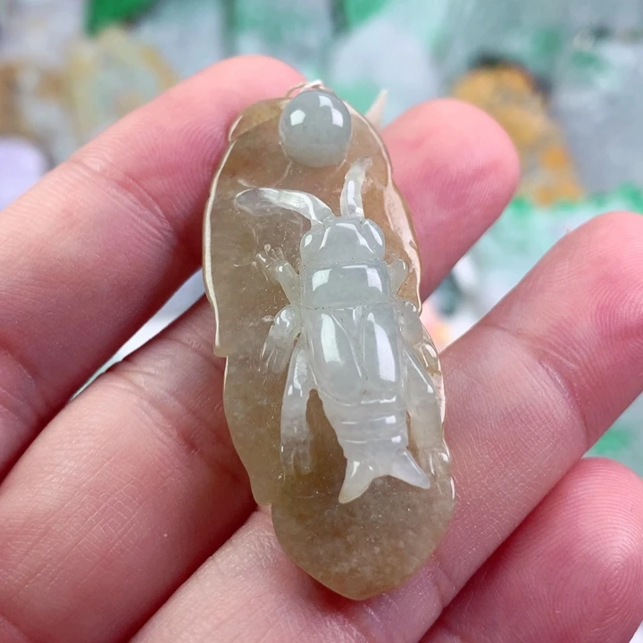 吊坠(不含链)未镶嵌翡翠