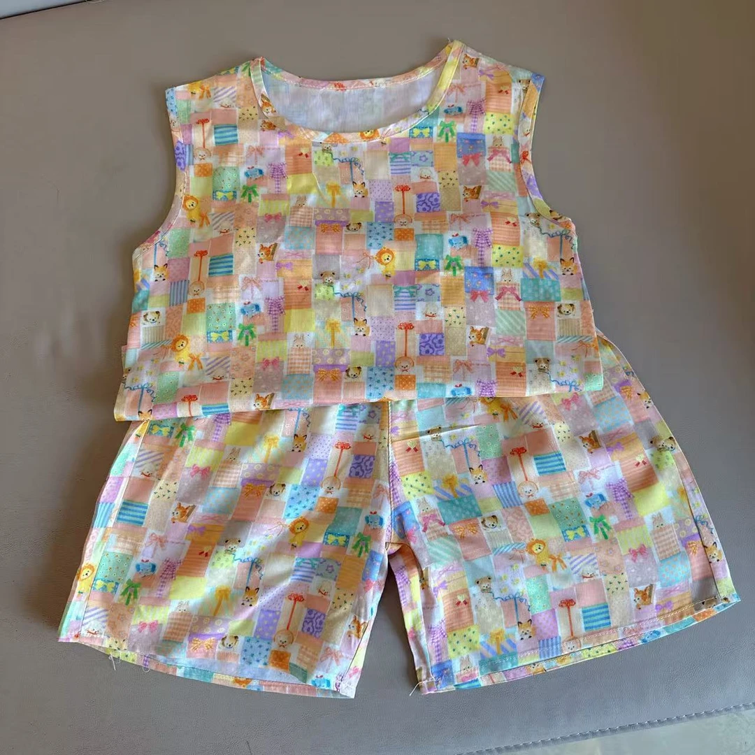 83动物园背心  护肩过膝无袖上衣