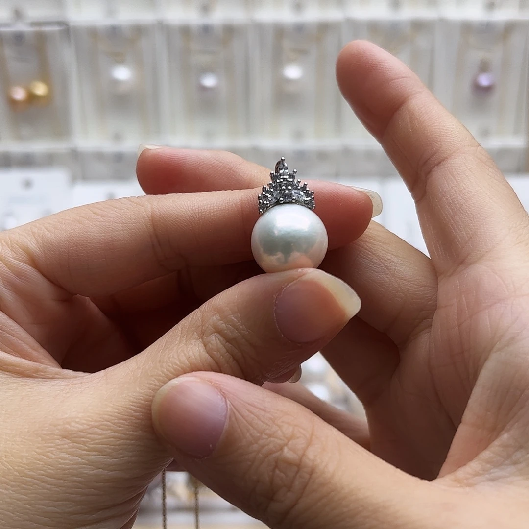 吊坠(赠链)合金淡水珍珠
