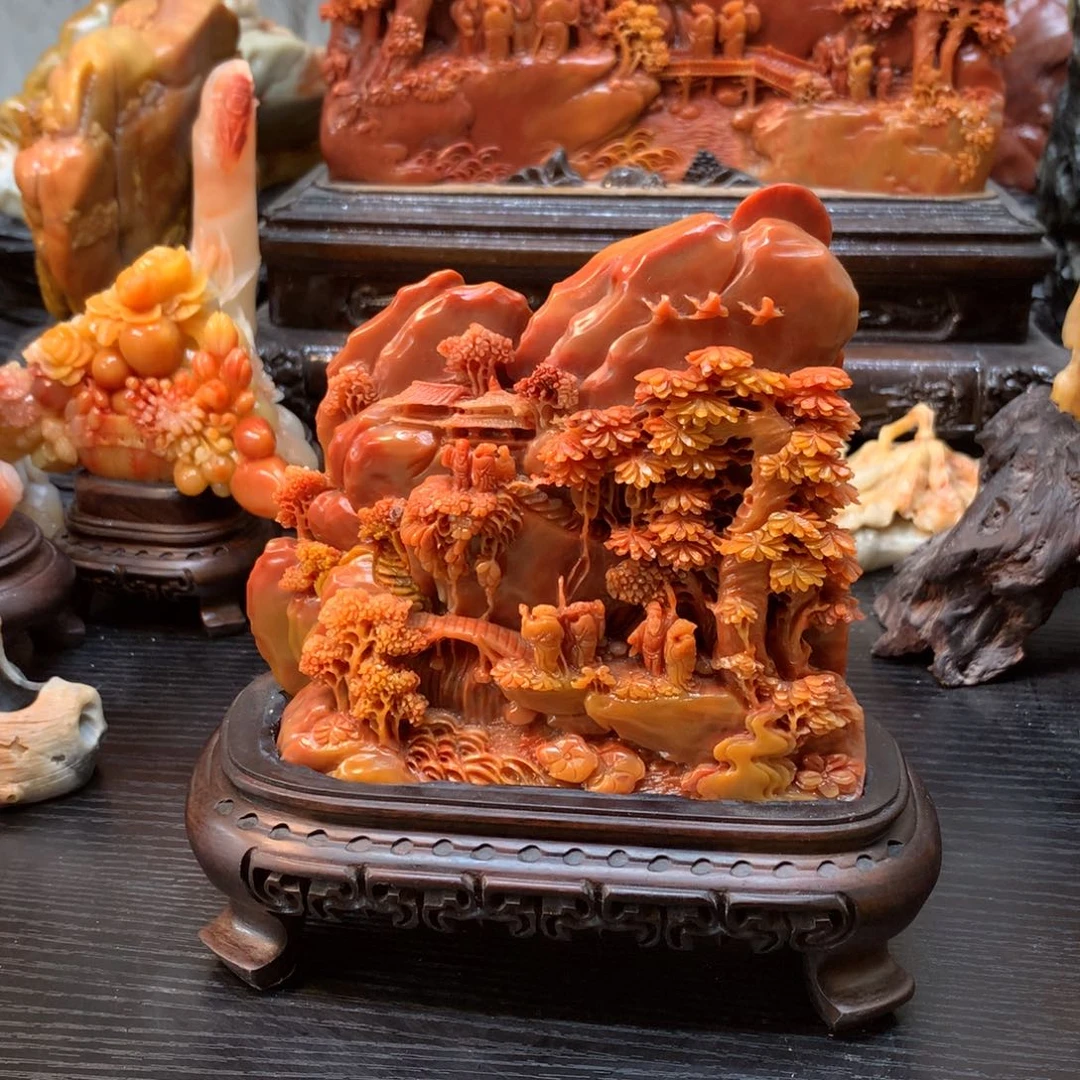 寿山石寿山石摆件