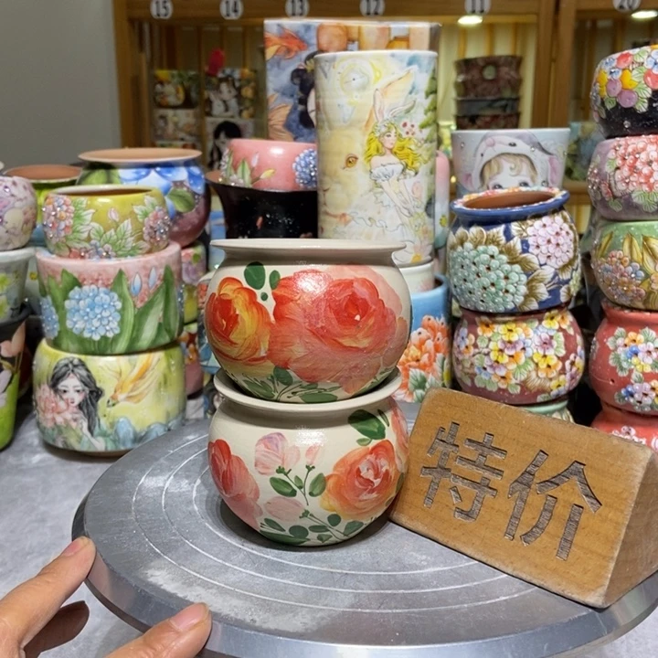 景德镇艺术手绘作品