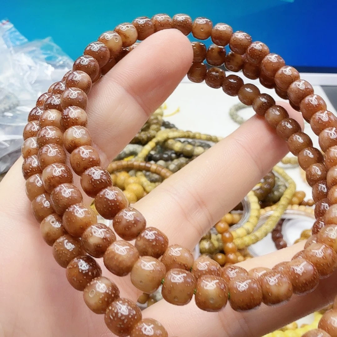 手串星月菩提22殿堂粉冰星月菩提76-108