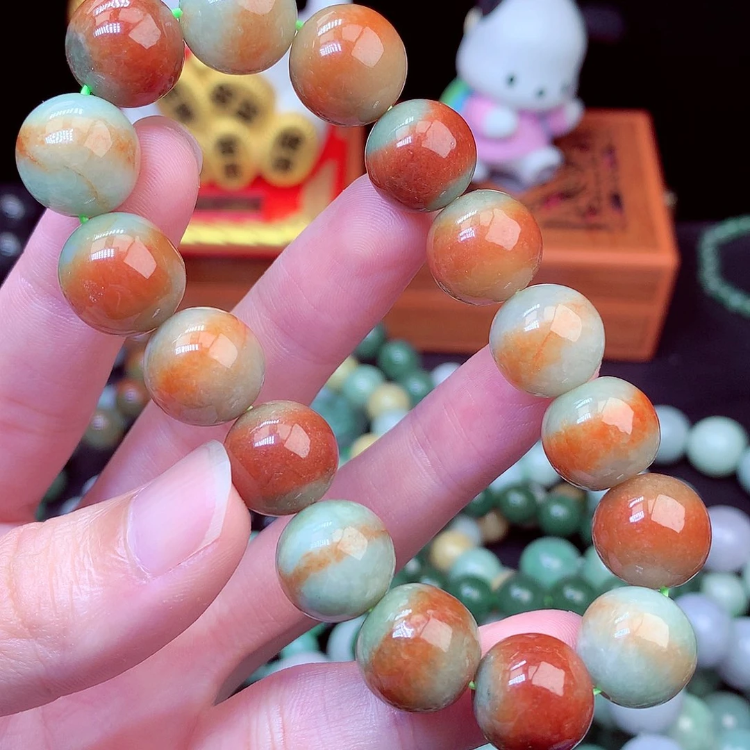 翡翠未镶嵌毛衣链