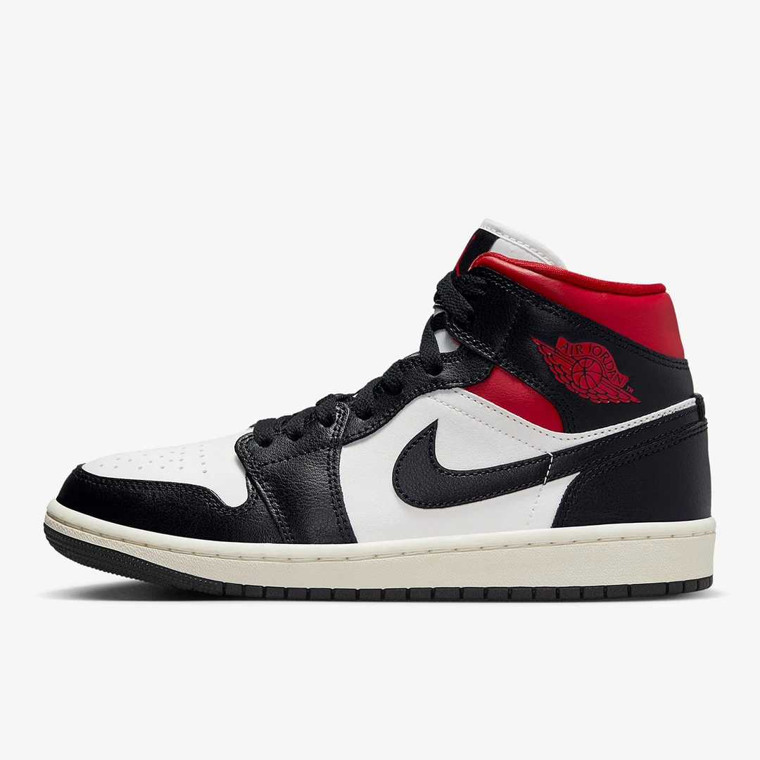 Nike/耐克正品Air Jordan 1 Mid AJ1女子中帮板鞋BQ6472-061