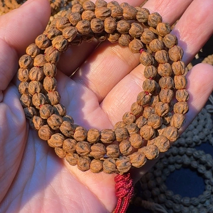 柏香籽/百香籽吊坠红牙红油皮原桩脏鬼