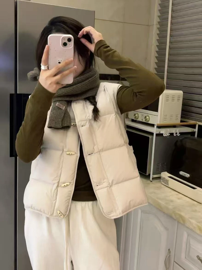 333#熙荣 推荐木扣羽绒马甲